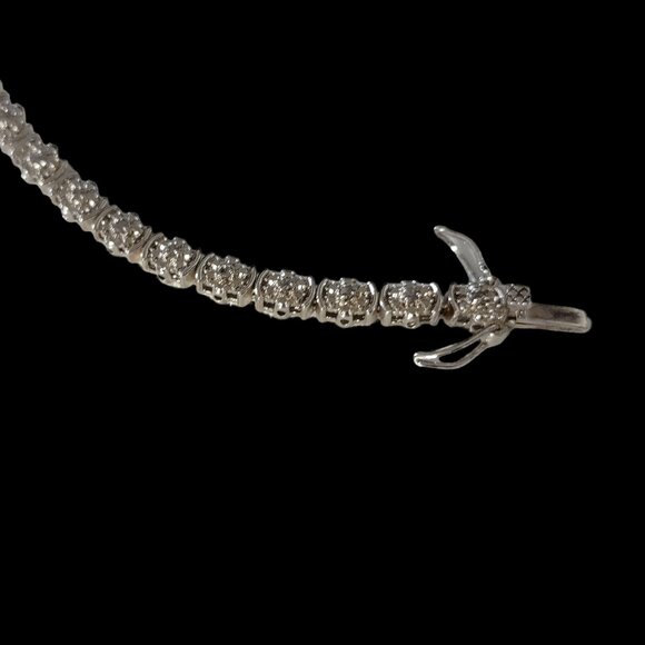 Diamond 4mm Tennis Bracelet - Picture 4 of 5
